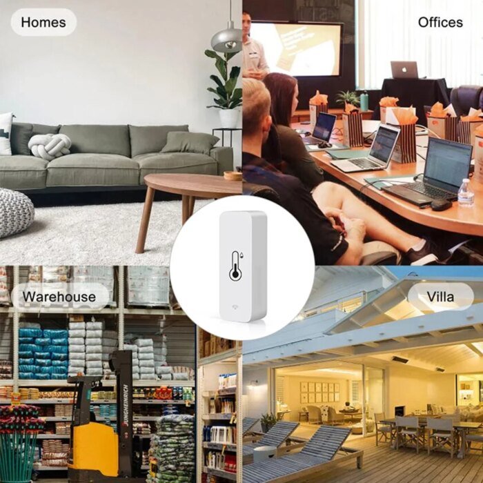Tuya WiFi/Zigbee Temperatur- och Luftfuktighetssensor - Bild 6