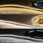 12V LED-list SMD 2835 – 1M/2M/3M/4M/5M LED-remsa, 120 eller 240 LED per meter - Bild 3