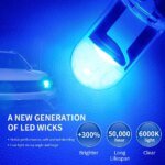 “10X New W5W LED T10 Car Lights COB Glass - Bild 3
