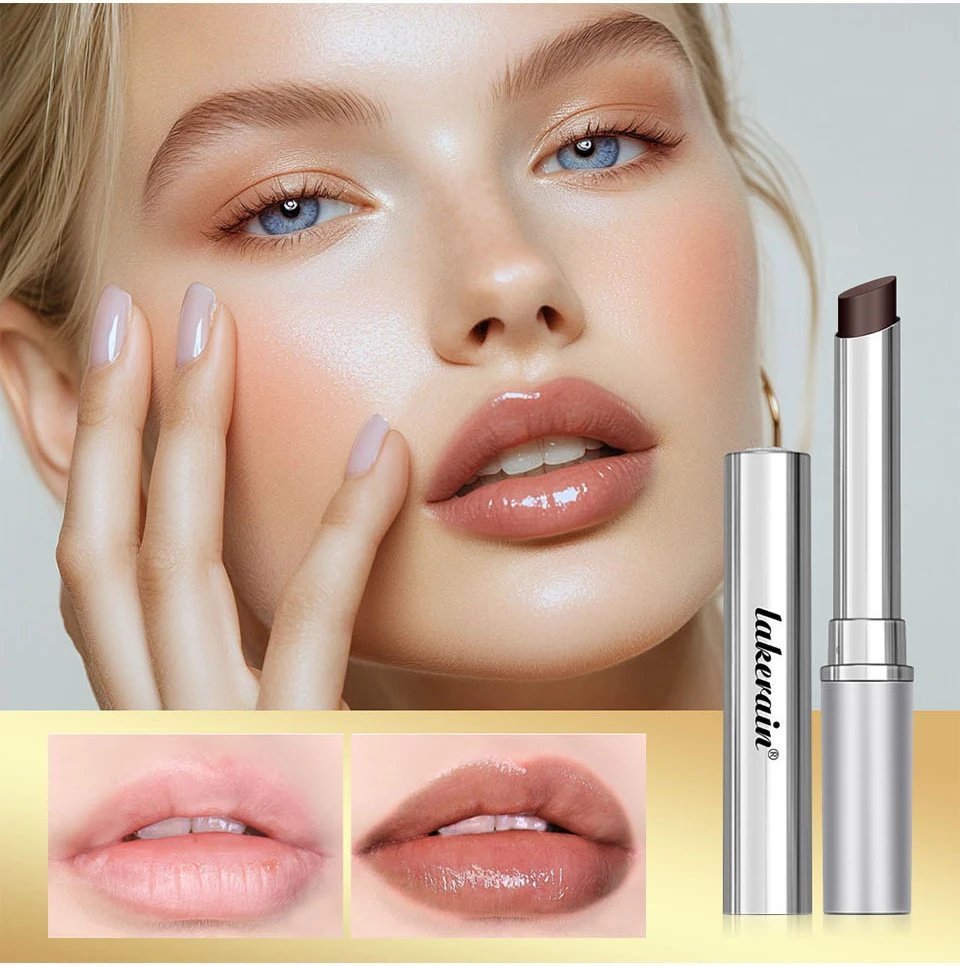 Långvarigt återfuktande läppstift – naturlig läppförstorande makeup