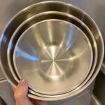 1–3-delars skålset i rostfritt stål med måttskala - Bild 2