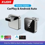 XUDA 2-i-1 adapter – från kabelansluten till trådlös CarPlay och Android