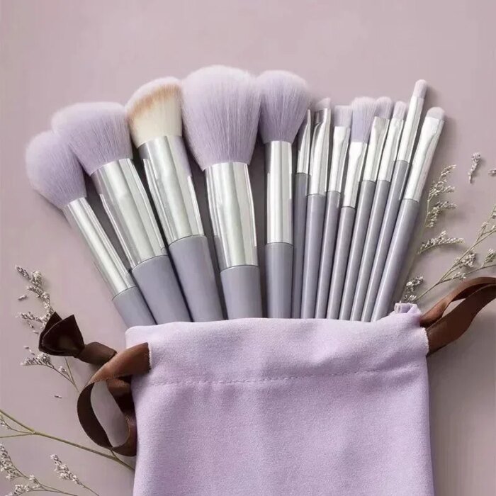 3/13/22-delars professionellt sminkborstset – makeupborstverktyg - Bild 3
