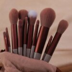 3/13/22-delars professionellt sminkborstset – makeupborstverktyg - Bild 4