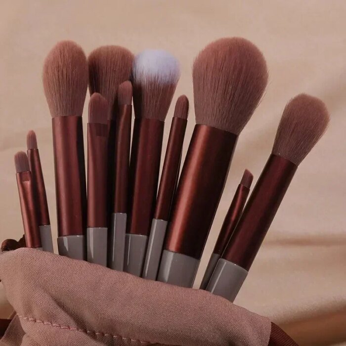 3/13/22-delars professionellt sminkborstset – makeupborstverktyg - Bild 4