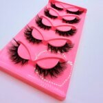 Hot selling makeup – 5 par cat eye lösögonfransar - Bild 4