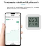 Zigbee temperatur- och fuktsensor för smart hem – LCD-skärm - Bild 5