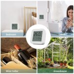 Zigbee temperatur- och fuktsensor för smart hem – LCD-skärm - Bild 4
