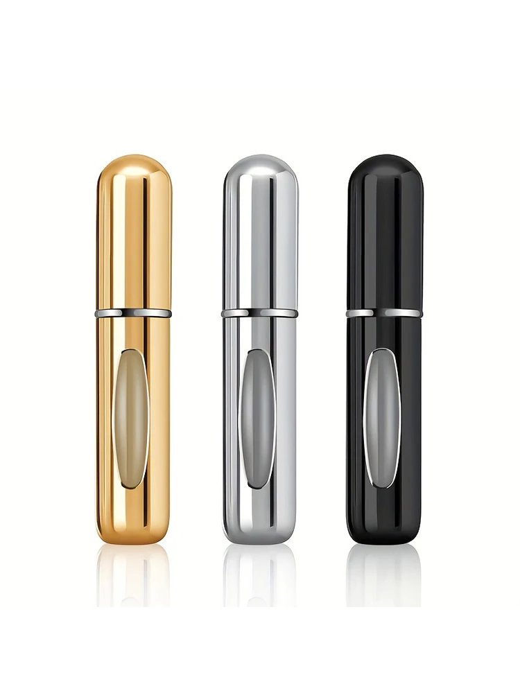 Mini påfyllningsbar parfymflaska i aluminium (5 ml)