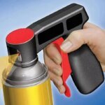 1 st Bärbart sprayhandtag i plast – Universellt återanvändbart handtag