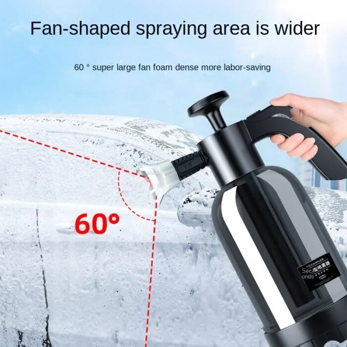 2L Handtryckspruta för skum med 3 munstycken - Bild 2