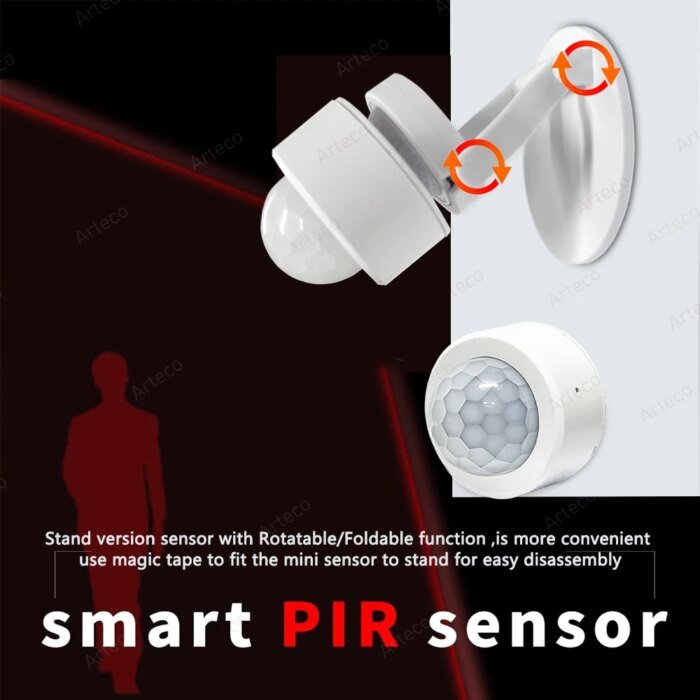 Zigbee 3.0 Smart PIR-rörelsesensor – Infraröd rörelsedetektor för smarta hem - Bild 5