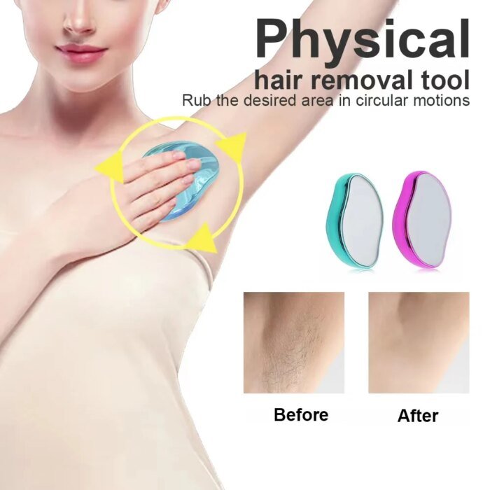 Kristall-Hårborttagare (Crystal Hair Eraser) – Smärtfri och återanvändbar - Bild 2