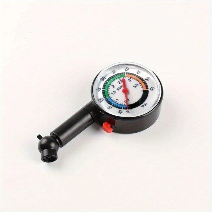Däcktrycksmätare med hög precision – Analog lufttrycksmätare för bil - Bild 4