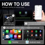 XUDA 2-i-1 Trådlös CarPlay-adapter & Android Auto AI Box – - Bild 6