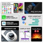 XUDA 2-i-1 Trådlös CarPlay-adapter & Android Auto AI Box – - Bild 2
