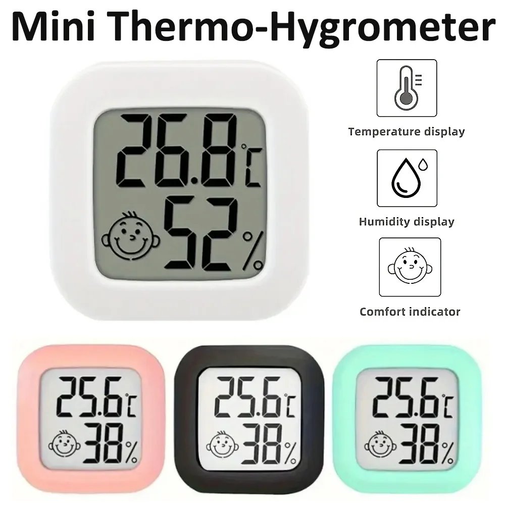 Digital Termometer & Hygrometer för inomhusbruk Digital Termometer & Hygrometer för inomhusbruk