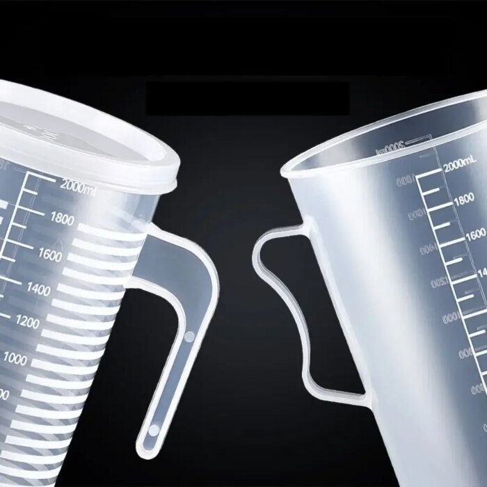 Graderad Mätbägare i Plast (100–5000 ml) - Bild 4