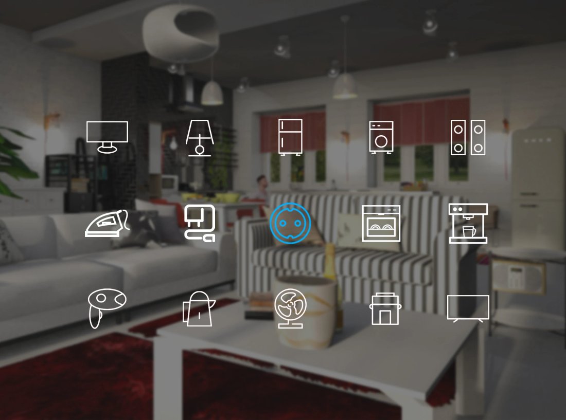 Smart Plug WiFi 20A (EU-kontakt) – Smart eluttag med energimätning,