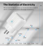 Smart Plug WiFi 20A (EU-kontakt) – Smart eluttag med energimätning, - Bild 2