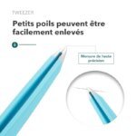 Ögonbrynsplock – Professionell Pincett i Rostfritt Stål för Ögonbryn & Hårborttagning - Bild 3