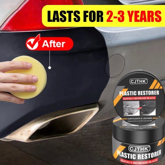 Car Plastic Restorer – Återställ Plast, Läder & Interiör till "Nytt Skick" - Bild 2