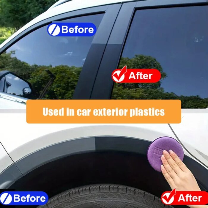 Car Plastic Restorer – Återställ Plast, Läder & Interiör till "Nytt Skick" - Bild 6