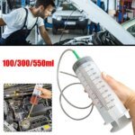 Stor Spruta med Slang (100ml / 300ml / 550ml) – För Oljebyte, Vätskehantering & Hydroponisk Näring" - Bild 2