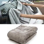 SEAMETAL Mikrofiberhandduk för Bil – Superabsorberande Rengörings- & Torkduk för Biltvätt – Multifunktionell Bilvård