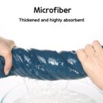Mikrofiberhandduk för Biltvätt 75x35cm – Luddfri Rengöringsduk – Ultramjuk Torkduk för Bilvård & Detailer - Bild 5
