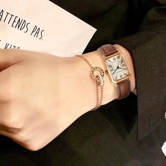 LUCKY FOX Exklusivt Gåvoset med Damklocka och Armband - Bild 4