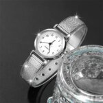Stilren Damklocka med Matchande Armband Set - Bild 3