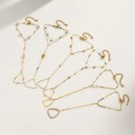 Bohemisk Armlänk i Guld med Fingerring - Bild 4