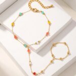 Bohemisk Armlänk i Guld med Fingerring - Bild 5