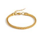Geometriskt Punk-armband i Guld för Dam - Bild 3