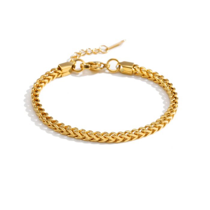 Geometriskt Punk-armband i Guld för Dam - Bild 3