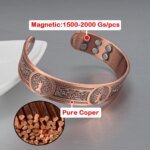 Vinterly Viking Yggdrasil Koppararmband med Magneter - Bild 2