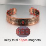 Vinterly Viking Yggdrasil Koppararmband med Magneter - Bild 3