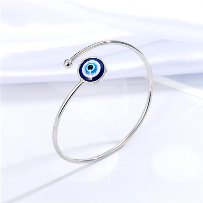 Handgjort Turkiskt Blue Eye Pararmband - Bild 2