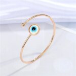 Handgjort Turkiskt Blue Eye Pararmband - Bild 4
