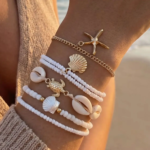 Boho Pärlarmband Set med Havstema för Dam