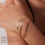EManco Klassiskt Ormkedja Armband i Guld - Bild 2