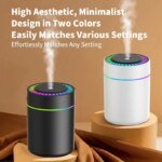 Kompakt luftfuktare med aroma diffuser för bil och hem - Bild 2