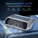 Soldriven Automatisk Luftrenare med Vibrationssensor för Bil
