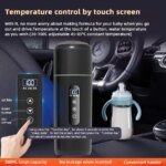 Smart Elektrisk 12V/24V Resekopp för Bil 500ml - Bild 4