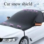 Vindruteskydd med magneter mot snö och is