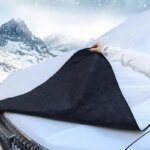 Förstorat snöskydd för bilens vindruta - Bild 3