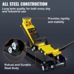 SucceBuy 2,5 tons hydraulisk lågprofil domkraft - Bild 3