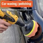 11-delars polersvamp- och vaxningsset för borrmaskin - Bild 5