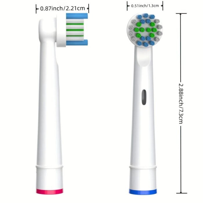 Ersättningsborsthuvuden för Oral-B Braun – 4/12/16/20-pack för elektrisk tandborste - Bild 2